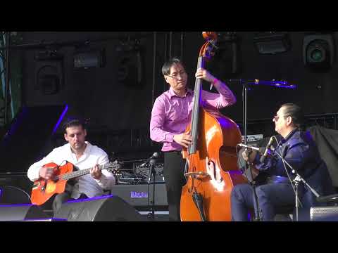 Jimmy Rosenberg - Denis Chang playing at Festival Django Reinhardt Fontainebleau 2022.
