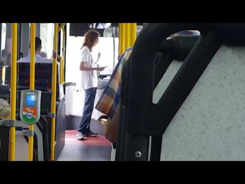 Mat using a $50 note on an ACTION bus!