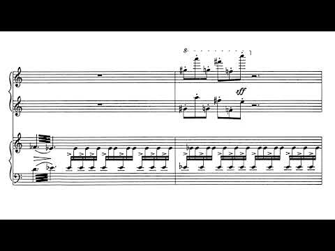 [Lepo Sumera] In E Flat for Two Pianos (Score-Video)