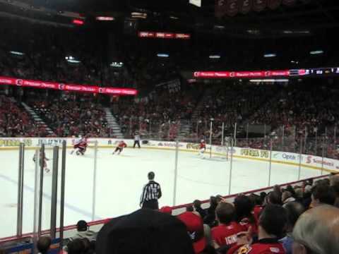 Dec 12, 2013: Calgary Flames v. Carolina Hurricanes (last 22 seconds of game)