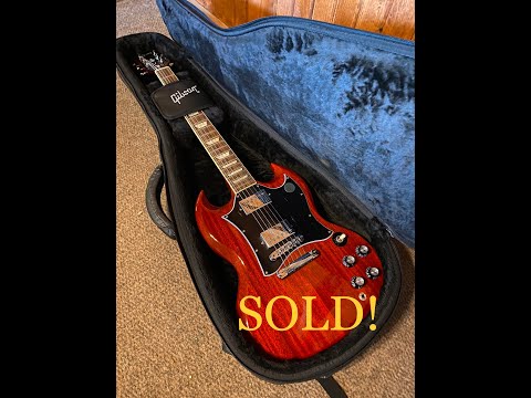 Video Demo Gibson SG Standard 2021 Heritage Cherry