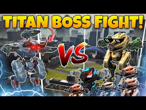 🔥 1VS6 MINOS VS DESTRIERS NEW SKIRMISH CONCEPT! || WAR ROBOTS ||