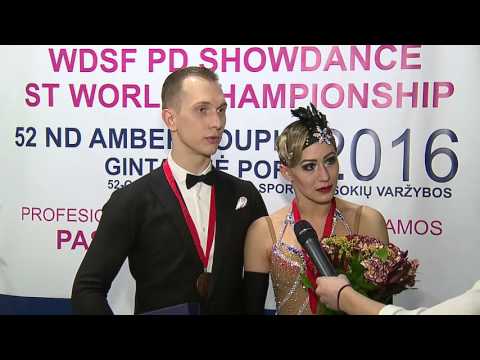 PD Showdance Standard World Championship 2016 3d place winners Igor Potovin  - Daria Shevelilova