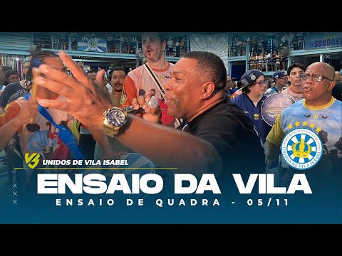 VILA ISABEL 2026 - ENSAIO DE QUADRA COMPLETO - 05/11