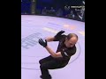 The referee caught a kick ?