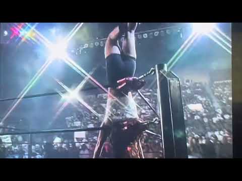 It Takes 3 Attempts but the Nitro Girls Kimberly Page Gets Turnbuckle Hand Stand Down Baby! WCW 1997