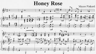 Maceo Pinkard : Honey Rose (1921)