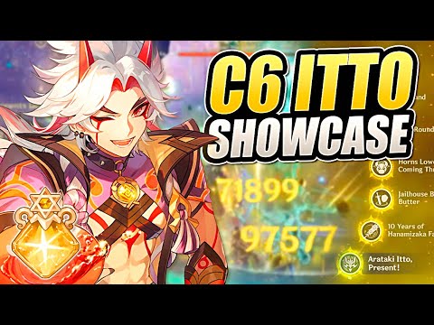 I unlocked MAX POWER ITTO and CRUSHED abyss with MONO GEO (C6 Showcase)