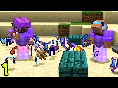 Minecraft But The Loot Drops Are Random w/ Mark #1