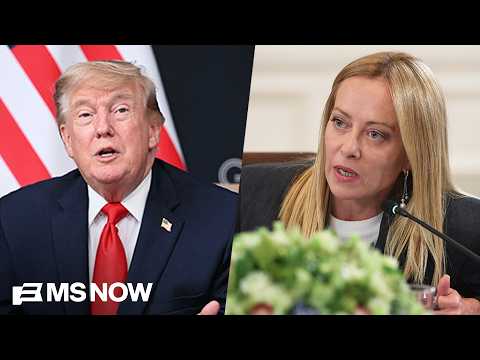 Italy’s PM slams Trump for ‘made up’ story that she ‘begged’ for a photo