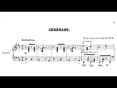 Felix Dreyschock | Sérénade, Op. 37/2