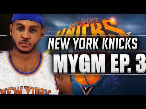 NBA 2K16 PS4 Knicks MyGM Ep.3- Start of the Season! | NBA Pre-Season Talk!