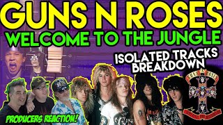 Download lagu Guns N Roses - Welcome To The Jungle [ISOLATED TRACKS - REACTION & ANALYSIS] musicians react S02E05 mp3