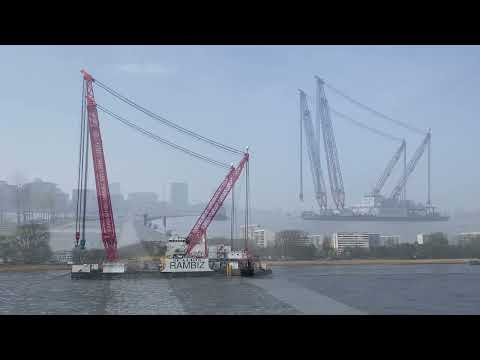 Hijskraan Rambiz op bezoek in Antwerpen!