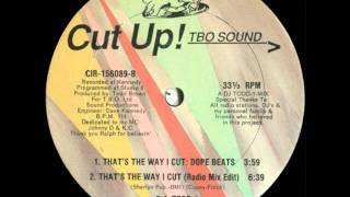 That's The Way I Cut - DJ Todd 1