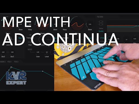 05  Using MPE with Audio Damage's Continua overview