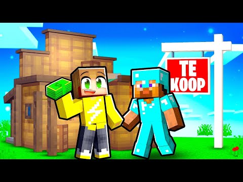 Ik Koop Dit Gebouw In Kleurstad (Minecraft Survival)