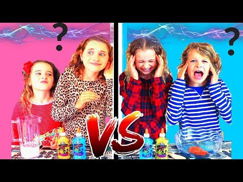 TWIN TELEPATHY SLIME CHALLENGE!!! SIS VS BRO style ft The Norris Nuts Video