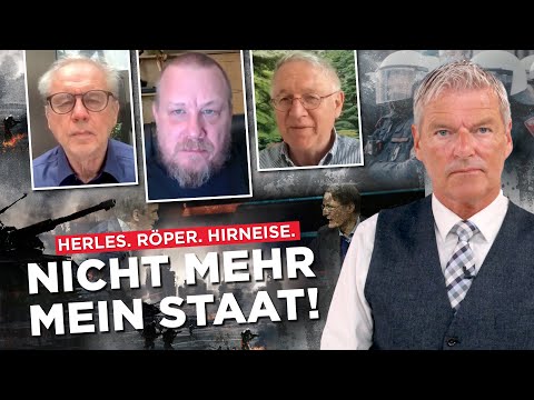 „Nicht mehr mein Staat“: Die totale Abrechnung von Herles, Röper & Hirneise