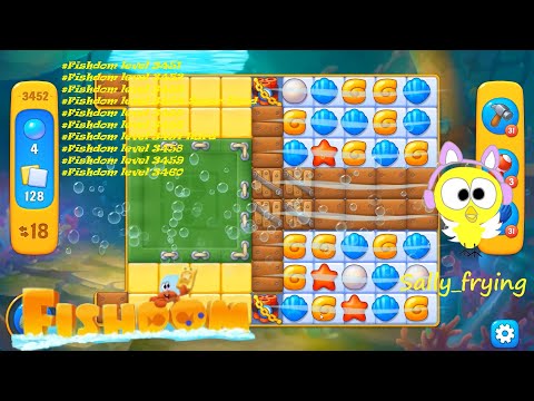 Fishdom level 3451 to 3460