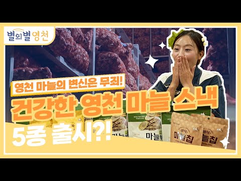 영천 마늘로 이것까지 만들었다고?!｜별의별 영천 ep.8