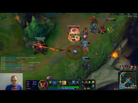 Urgot vs Gragas, jungle, with commentary