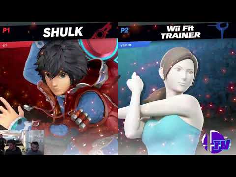 WaveDash 2023 Losers Top 24 - Varun (Wii Fit Trainer) Vs. Nicko (Shulk) - SSBU Tournament