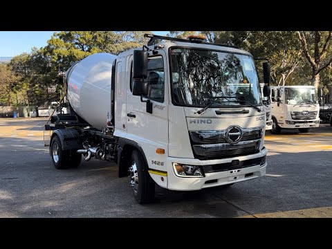 Hino Truck Australia Sydney - Hino 500 Series - FE1426 Concrete Mini Mixer Agitator Truck
