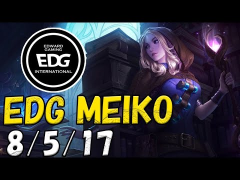 EDG Meiko ラックス(Lux) VS ブリッツクランク(Blitzcrank) SUPPORT patch 12.20 NA RANK