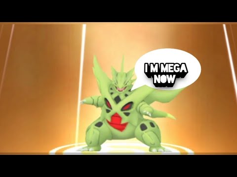 Evolution Tyranitar into Mega Tyranitar