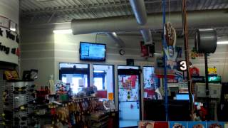 preview picture of video '2012.07.29 - idisplay.tv Digital Signage installed at Ace Hardware North Webster'