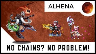 Alhena VS CG Sakura & Explorer Aileen | Chow, Noctis, Ayaka, Soleil, Ace, & Eiko | FFBE