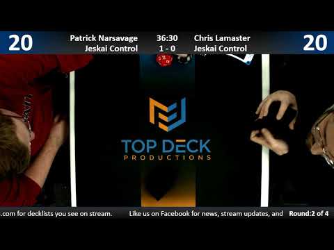 Standard w/ Comm 1/2/19: Patrick Narsavage (Jeskai Control) vs. Chris Lamaster (Jeskai Control)