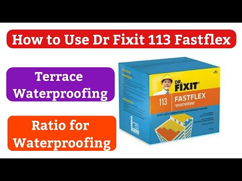 Dr Fixit Fastflex Waterproofing Coating - Dr Fixit Fastflex 113 Latest ...
