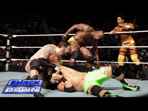 Mark Henry & The Usos vs. Wade Barrett & The Prime Time Players: SmackDown, July 26, 2013