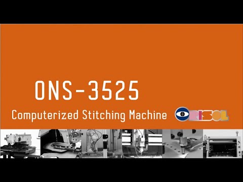 ONS Series New Computerized Stitching Machines ONS 3525