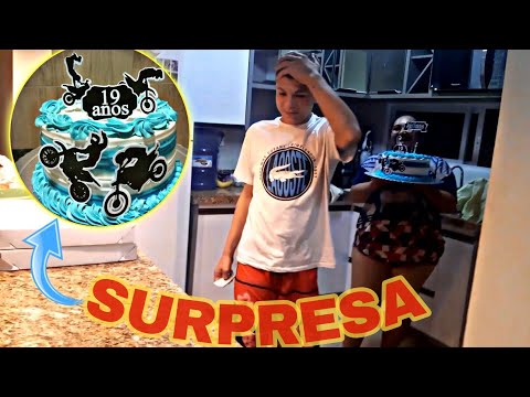 FIZ UMA SURPRESA DE ANIVERSÁRIO PRA MEU FILHO NA CASA DE JULIANA😍