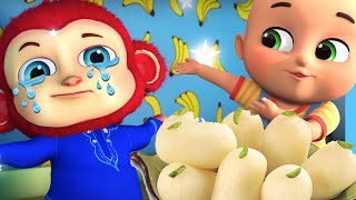 Bandar Mama Pahan Pajama Baby Pretend Play | Hindi Rhymes compilation  from Jugnu Kids
