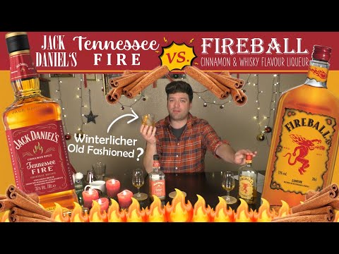 Jack Daniel's Tennessee Fire vs. Fireball Cinnamon & Whisky Liqueur | The Bourbon Diaries