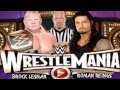 Wrestlemania 31 Match Card - 2015 - YouTube