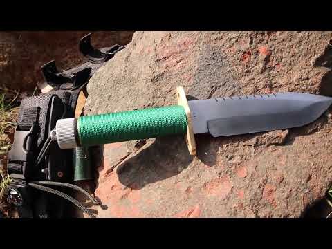 Custom Handmade Hollow Handle Survival Knife #05 STK Knives