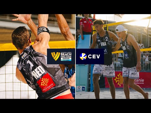 🏐Nijeboer T./Van Werkhoven (NLD) – Canet/Rotar (FRA) | 2023 VW Beach Pro Tour Futures | Montpellier🏐