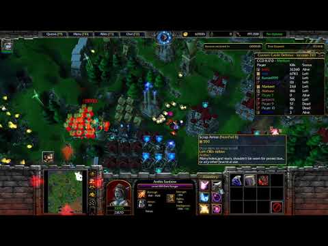 How to make the legendary items on CUSTOM CASTLE DEFENSE (CCD) on Warcraft 3 classic/reforged