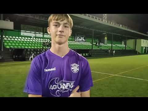 Saquiri Germán (Portero SD Tenisca Juv .Provincial. Post Partido