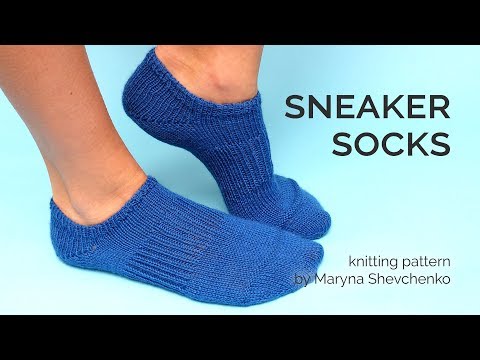 Sneaker Socks - Knitting Pattern