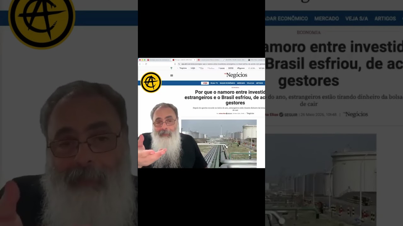 IBOVESPA afundou POR CAUSA da NARRATIVA do INTERCEPT, mas "ESPECIALISTAS" NEGAM