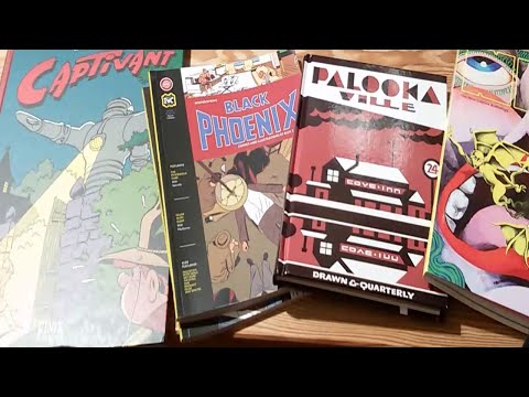 panellogy 517 - new retro comics by seth, rich tommaso, tim lane & captivant