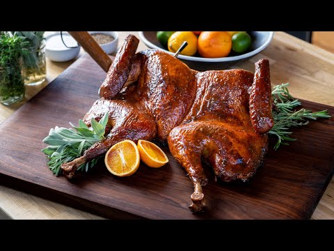 Spatchcocked Smoked Turkey by Matt Pittman | Traeger Grills