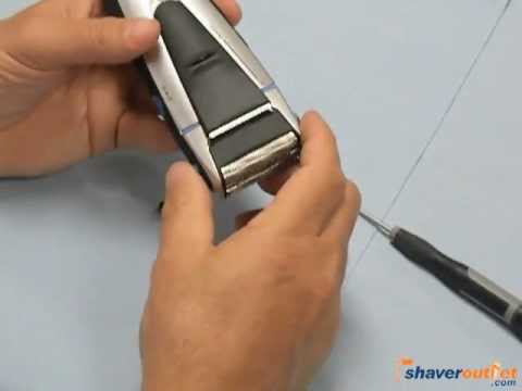 Braun Shaver Disassembly