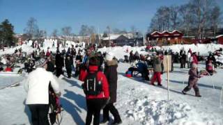 preview picture of video 'Söndag i Vinterparken, Östersund'